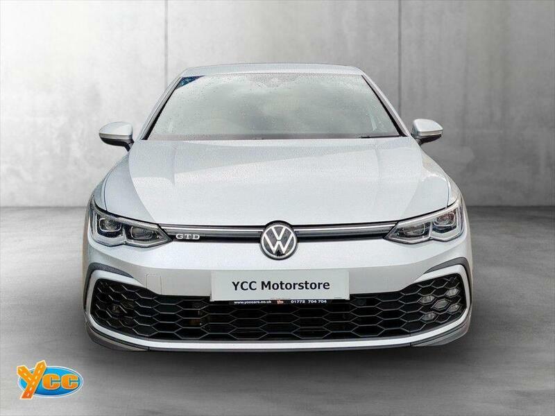 Volkswagen Golf 2.0 Tdi Gtd Hatchback Dsg Euro 6 Ss YD21UZV Silver #2