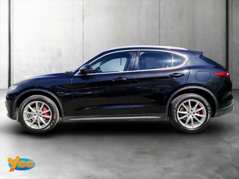 Alfa Romeo Stelvio 2.2 Td Speciale Suv Q4 Awd Euro 6 WX19UTK Black #4