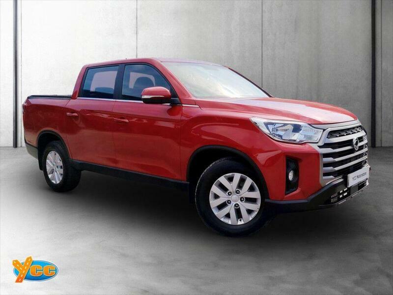 SsangYong Musso 2.2D Ex Pickup Double Cab 4Wd Eu Red