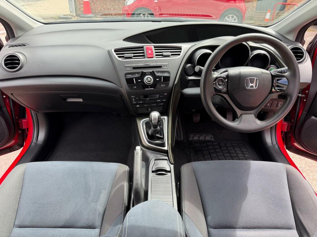 Honda Civic 1.4 I-vtec S Euro 5 Ss Non-dab Red #6