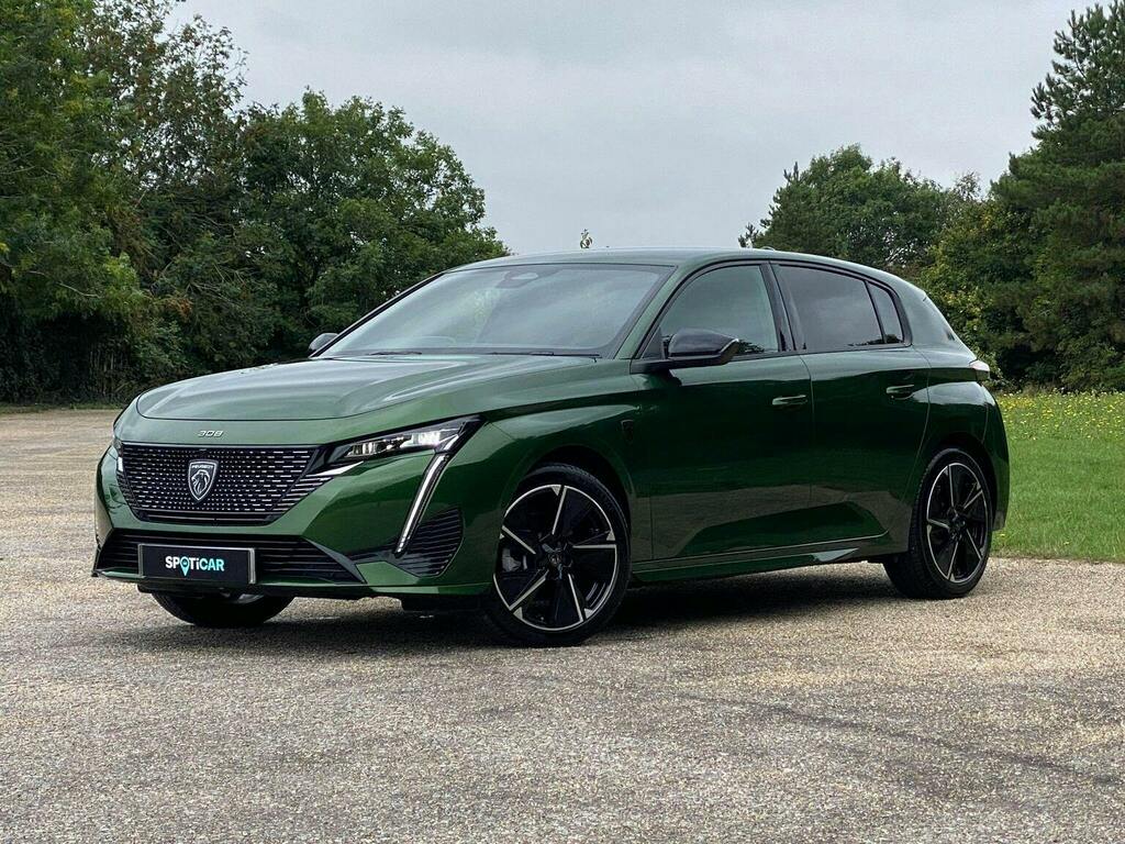 Peugeot 308 54Kwh Gt Hatchback GV74ZZD Green #3