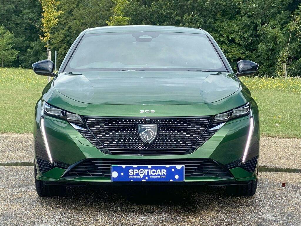 Peugeot 308 54Kwh Gt Hatchback GV74YDD Green #2