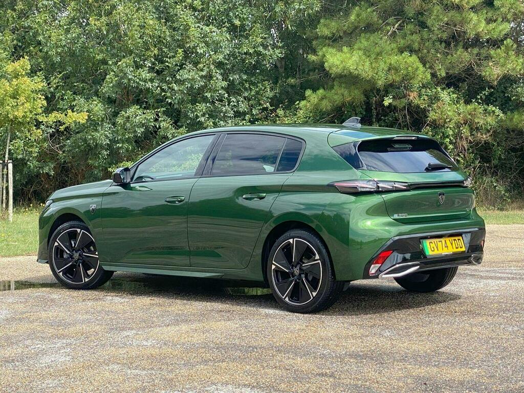 Peugeot 308 54Kwh Gt Hatchback GV74YDD Green #5