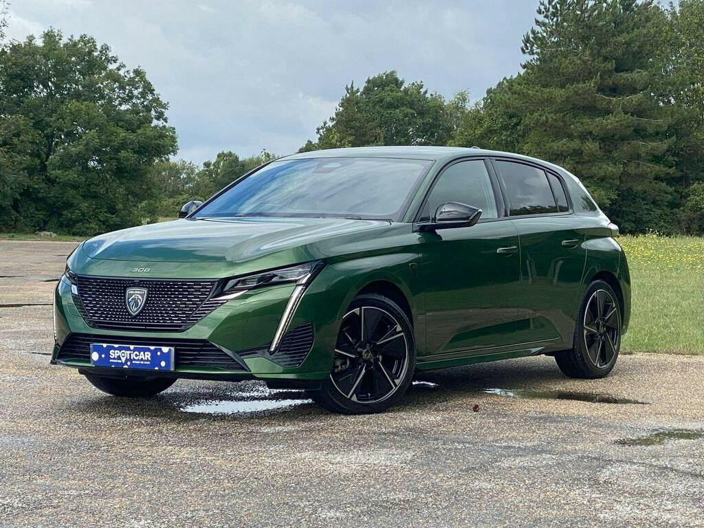 Peugeot 308 54Kwh Gt Hatchback GV74YDD Green #3