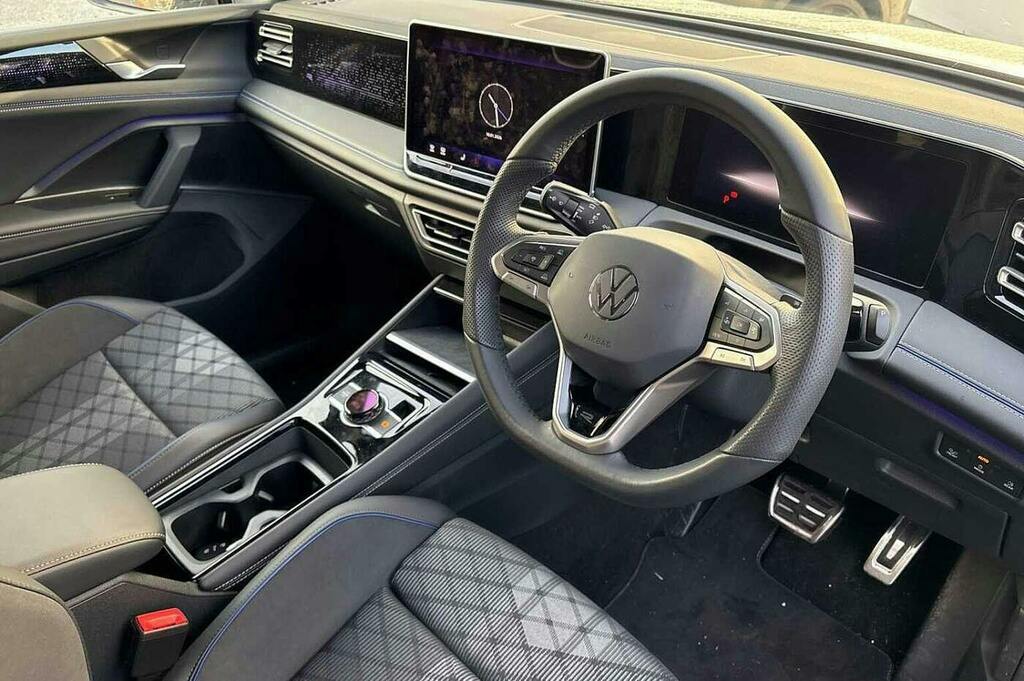 Volkswagen Tiguan 1.5 Etsi Mhev R-line Suv Hybrid Dsg WK75HWR Silver #6