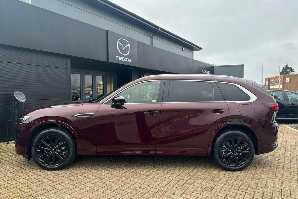 Mazda CX-80 2.5 E Skyactiv 17.8Kwh Homura Plus Suv Red #6