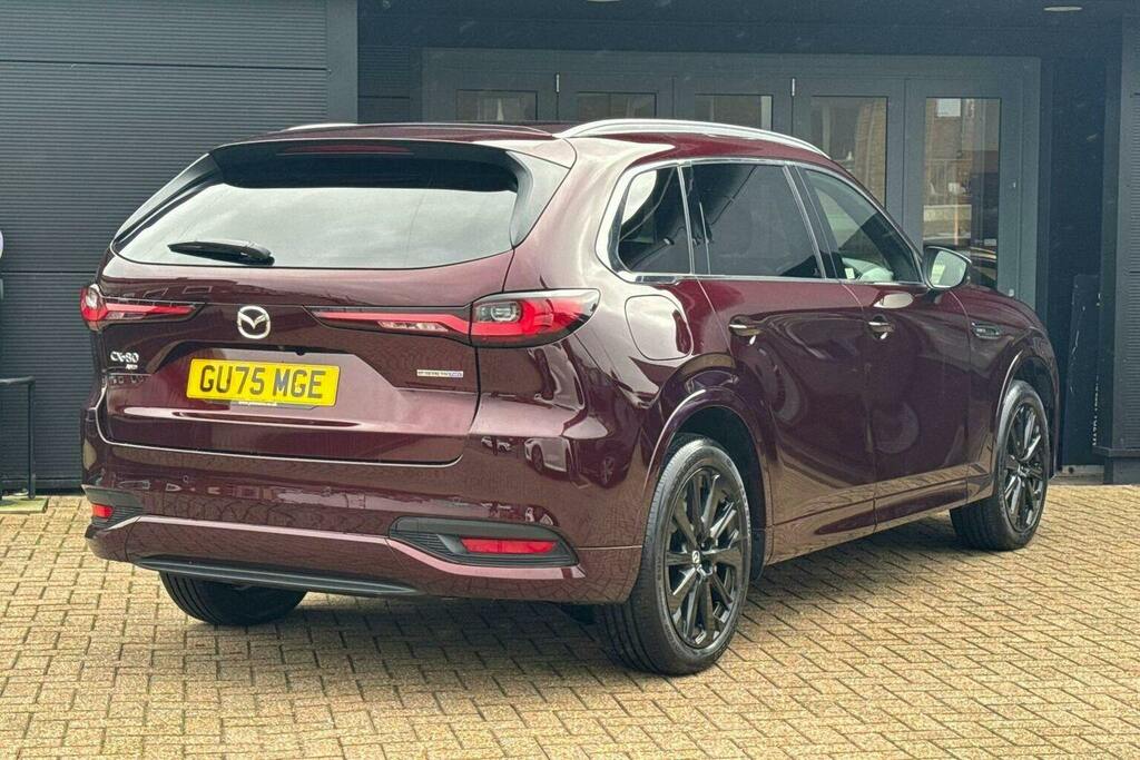 Mazda CX-80 2.5 E Skyactiv 17.8Kwh Homura Plus Suv Red #3