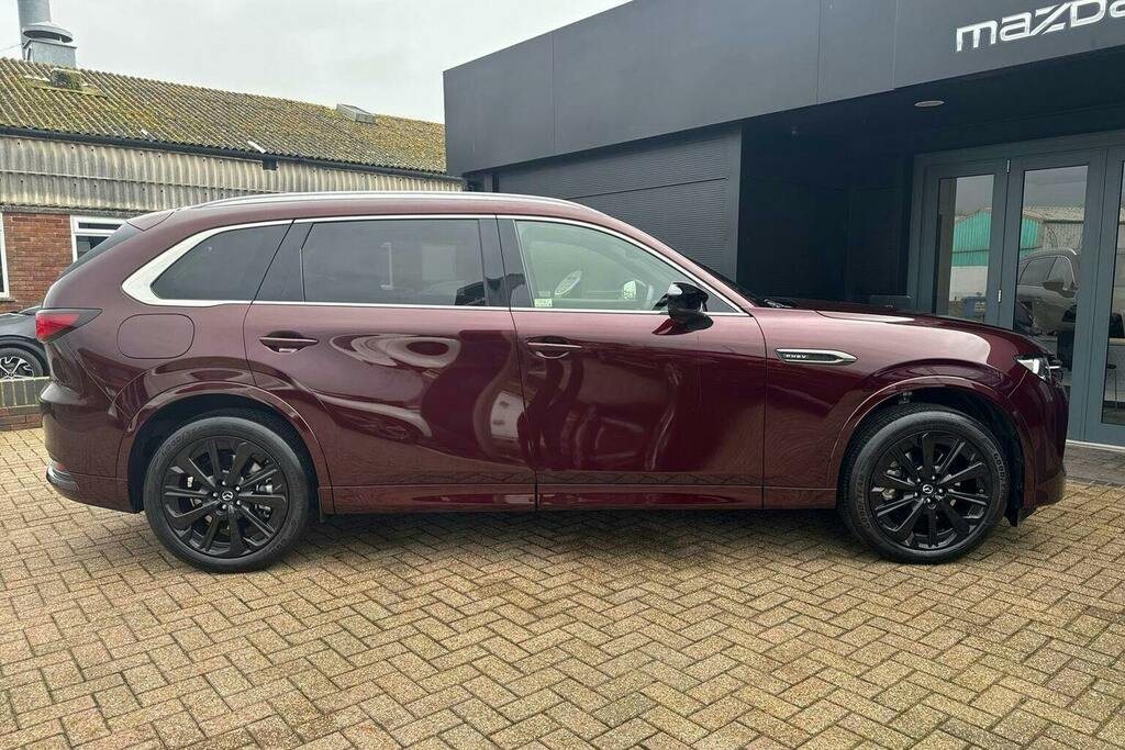 Mazda CX-80 2.5 E Skyactiv 17.8Kwh Homura Plus Suv Red #2