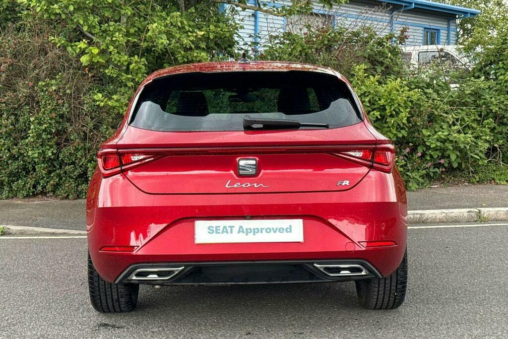 Seat Leon 1.5 Tsi Fr Black Edition Hatchback Manu WJ75ZPU Red #4
