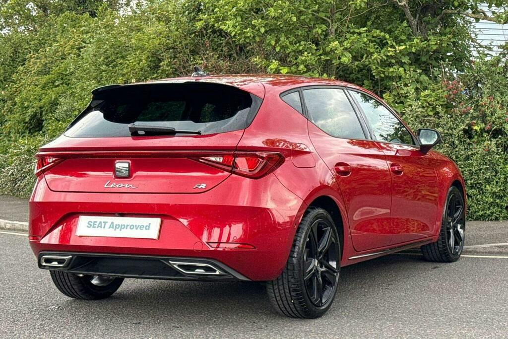 Seat Leon 1.5 Tsi Fr Black Edition Hatchback Manu WJ75ZPU Red #3