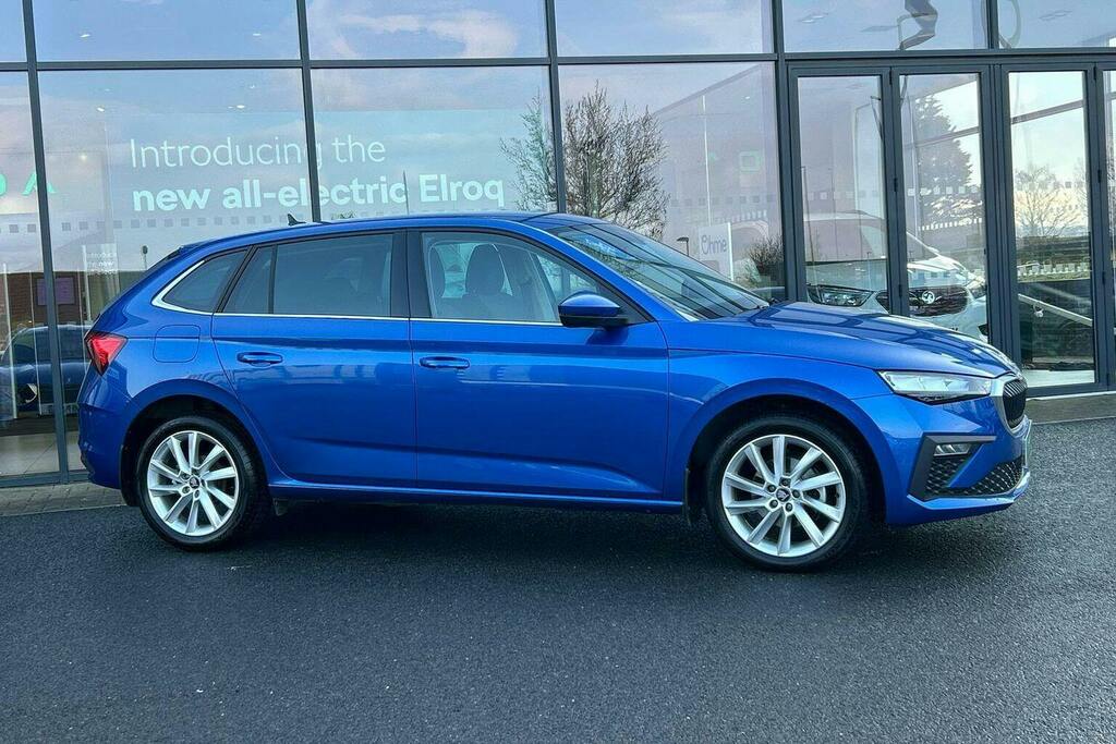 Skoda Scala 1.0 Tsi Se L Edition Hatchback Dsg HG74UWO Blue #4