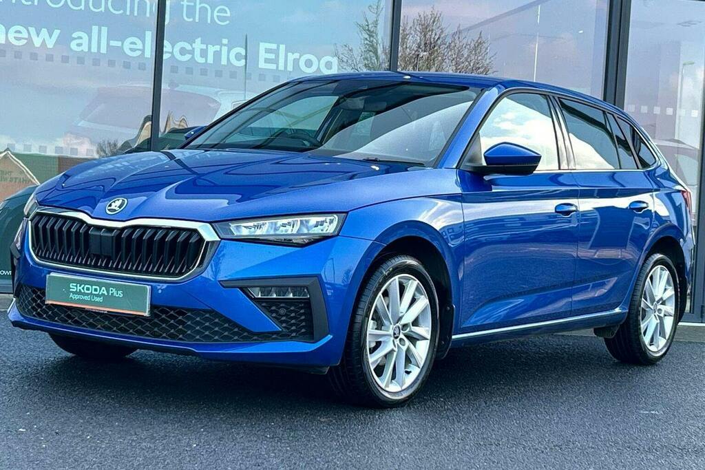 Skoda Scala 1.0 Tsi Se L Edition Hatchback Dsg HG74UWO Blue #5