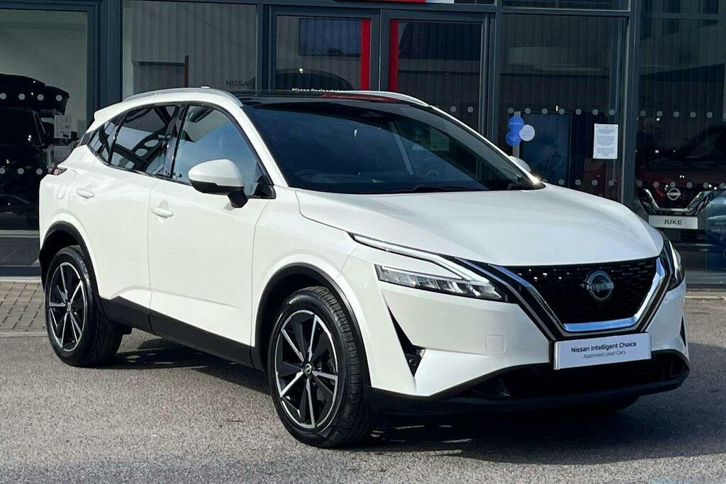 Nissan Qashqai 1.3 Dig T Mhev Tekna Suv Hybrid White