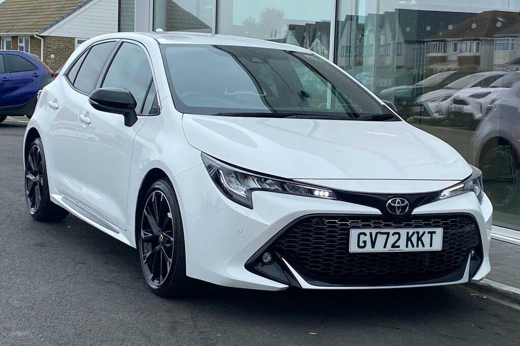 Toyota Corolla 1.8 Vvt H Gr Sport Hatchback Hybrid Cvt White