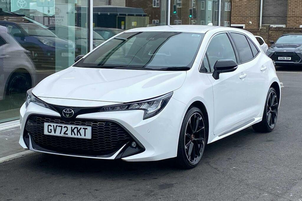 Toyota Corolla 1.8 Vvt H Gr Sport Hatchback Hybrid Cvt White #3