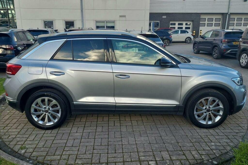 Volkswagen T-Roc 2.0 Tsi Style Suv Dsg 4Motion WP22CFA Silver #2