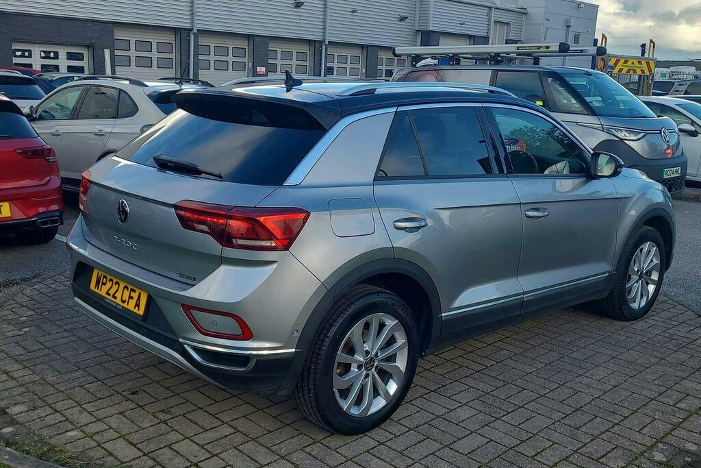 Volkswagen T-Roc 2.0 Tsi Style Suv Dsg 4Motion WP22CFA Silver #3