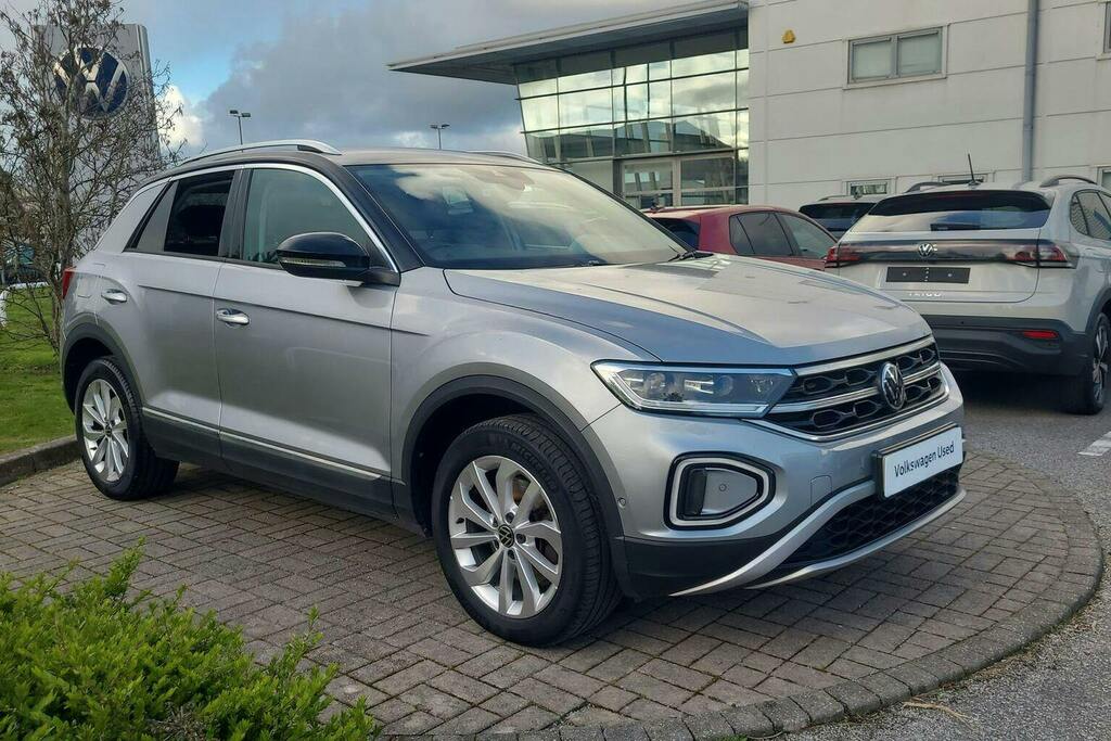Volkswagen T-Roc 2.0 Tsi Style Suv Dsg 4Motion Silver