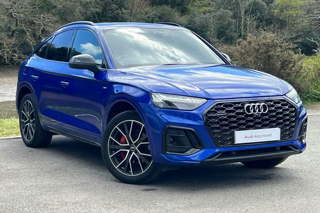 Audi Q5 2.0 Tfsie 50 Edition 1 Sportback Plug I Blue