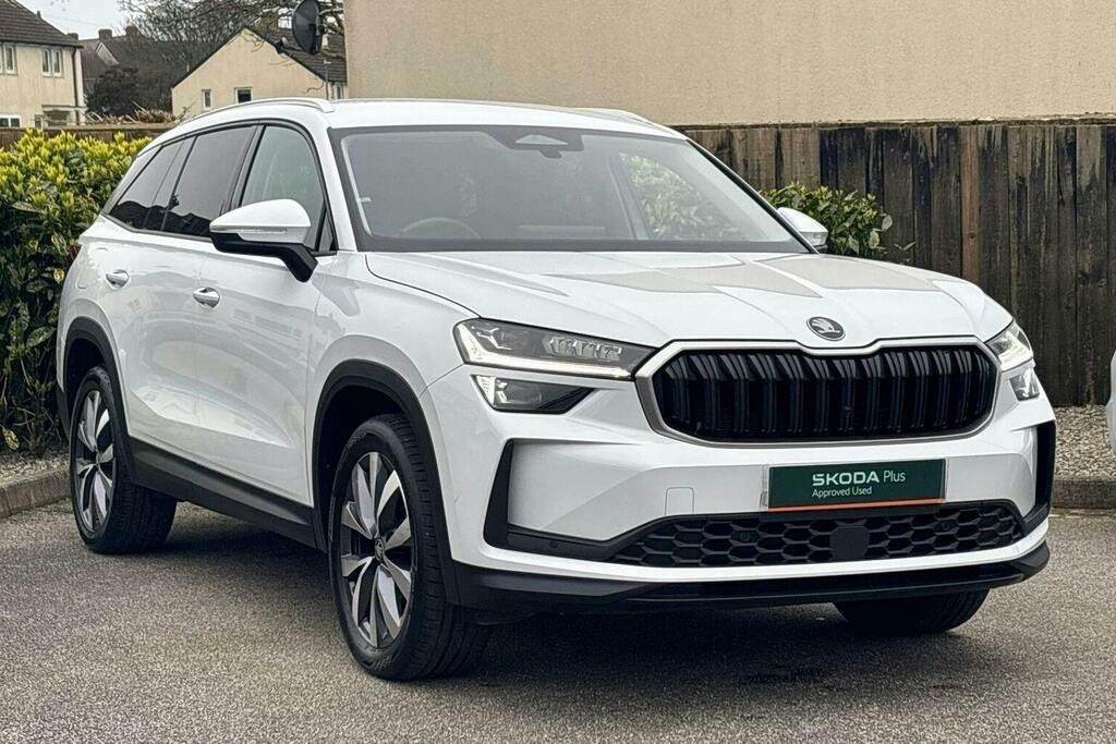 Skoda Kodiaq 1.5 Tsi E Tec Mhev Se L Suv Hybrid Dsg White