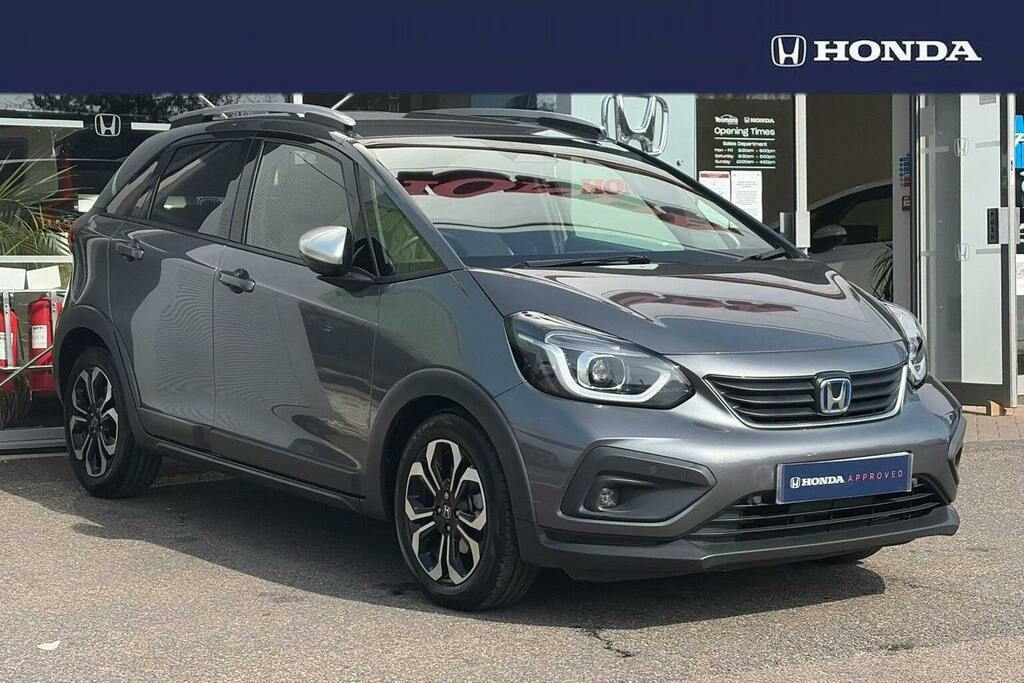 Honda Jazz 1.5 H I Mmd Crosstar Ex Hatchback Hybri Grey