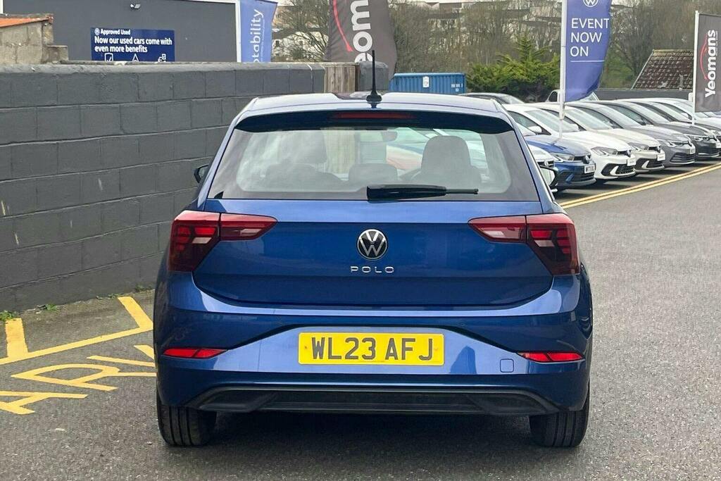 Volkswagen Polo 1.0 Tsi Life Hatchback WL23AFJ Blue #4