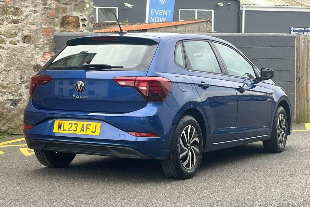 Volkswagen Polo 1.0 Tsi Life Hatchback WL23AFJ Blue #3