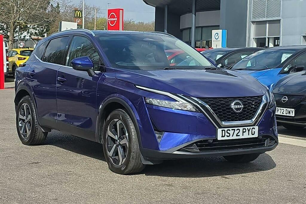 Nissan Qashqai 1.3 Dig T Mhev N Connecta Suv Hybrid Ma Blue