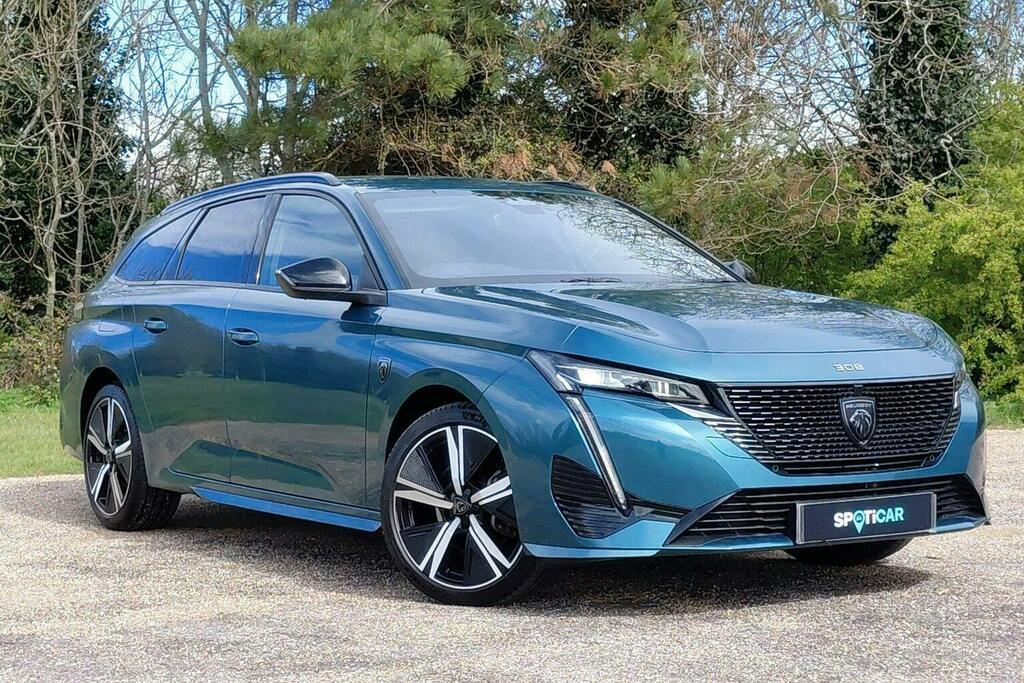 Peugeot 308 SW 1.2 Hybrid Gt Estate Hybrid E Dsc6 Blue