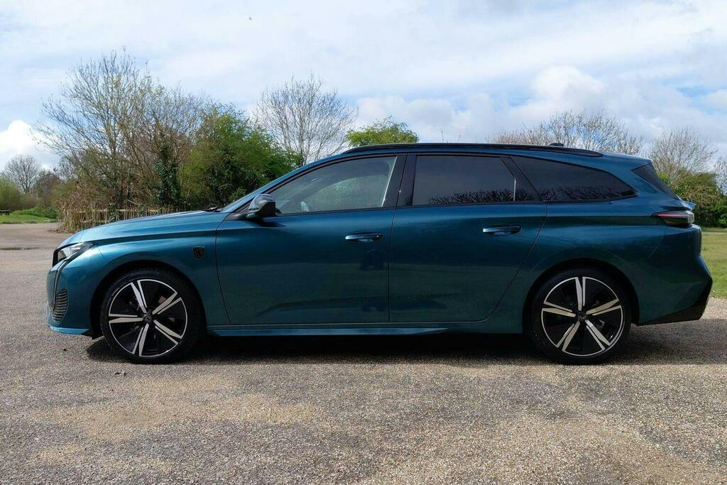 Peugeot 308 SW 1.2 Hybrid Gt Estate Hybrid E Dsc6 KM25WGK Blue #6