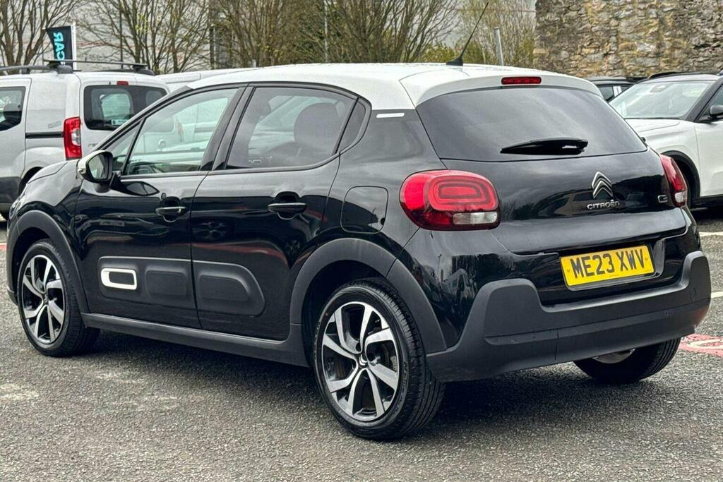 Citroen C3 1.2 Puretech Shine Plus Hatchback Manua ME23XWV Black #5