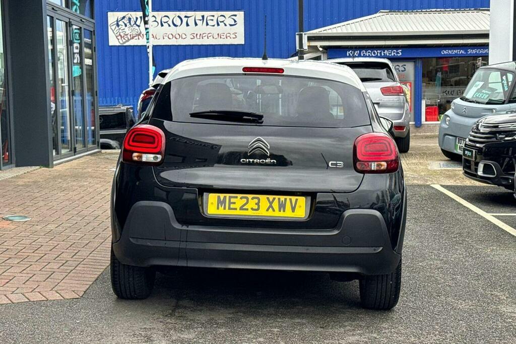 Citroen C3 1.2 Puretech Shine Plus Hatchback Manua ME23XWV Black #4