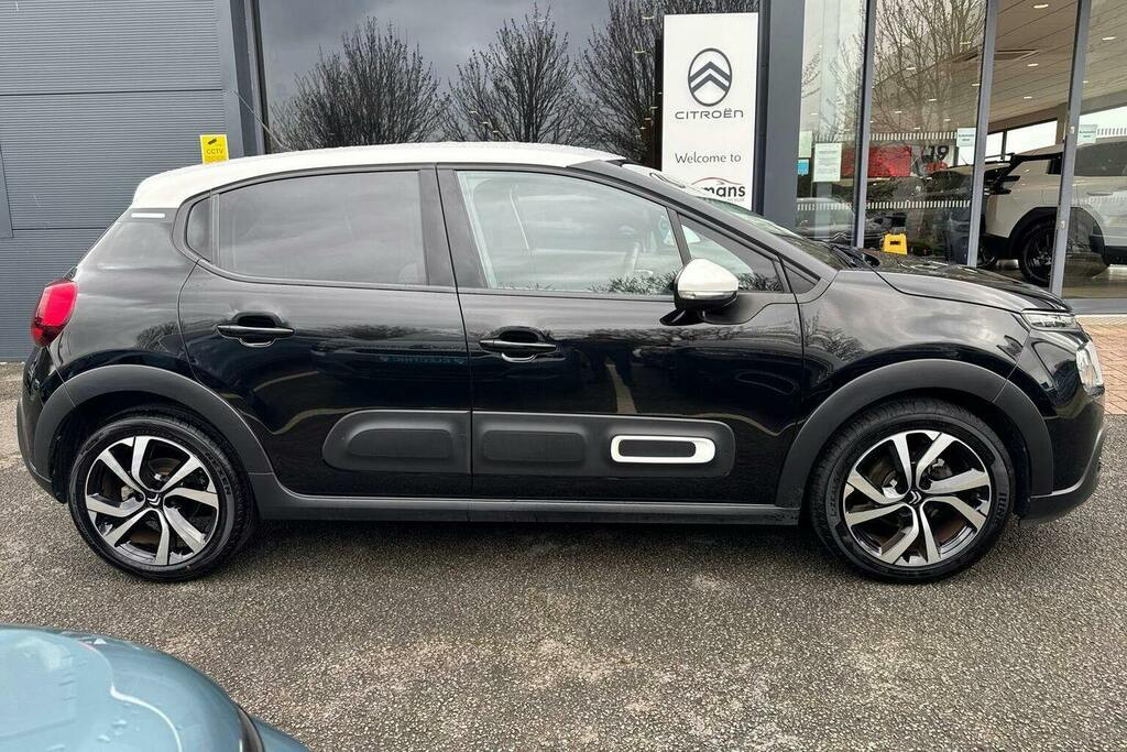 Citroen C3 1.2 Puretech Shine Plus Hatchback Manua ME23XWV Black #2