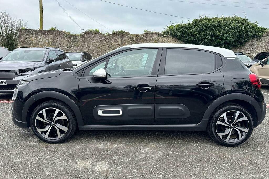 Citroen C3 1.2 Puretech Shine Plus Hatchback Manua ME23XWV Black #6