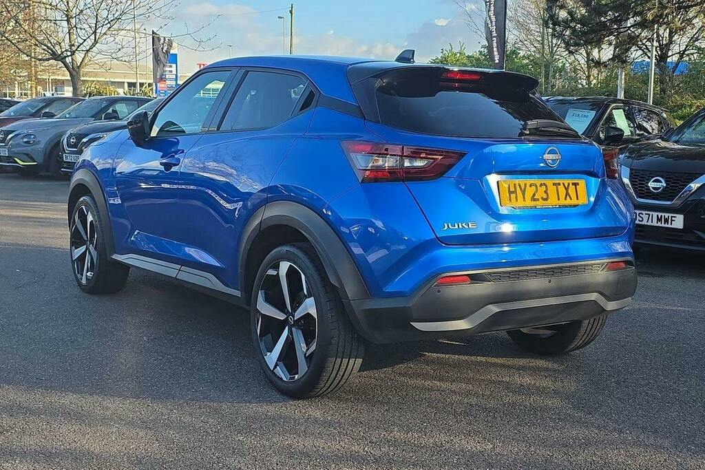Nissan Juke 1.0 Dig T Tekna Suv HY23TXT Blue #5