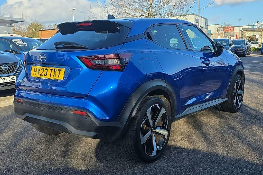 Nissan Juke 1.0 Dig T Tekna Suv HY23TXT Blue #3