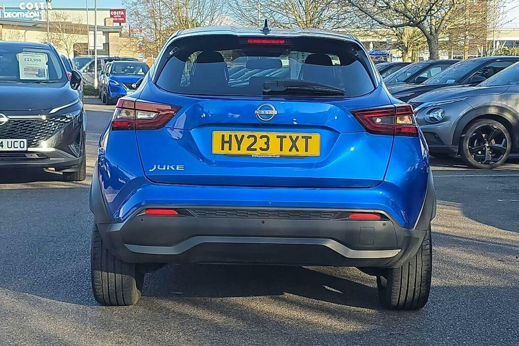 Nissan Juke 1.0 Dig T Tekna Suv HY23TXT Blue #4