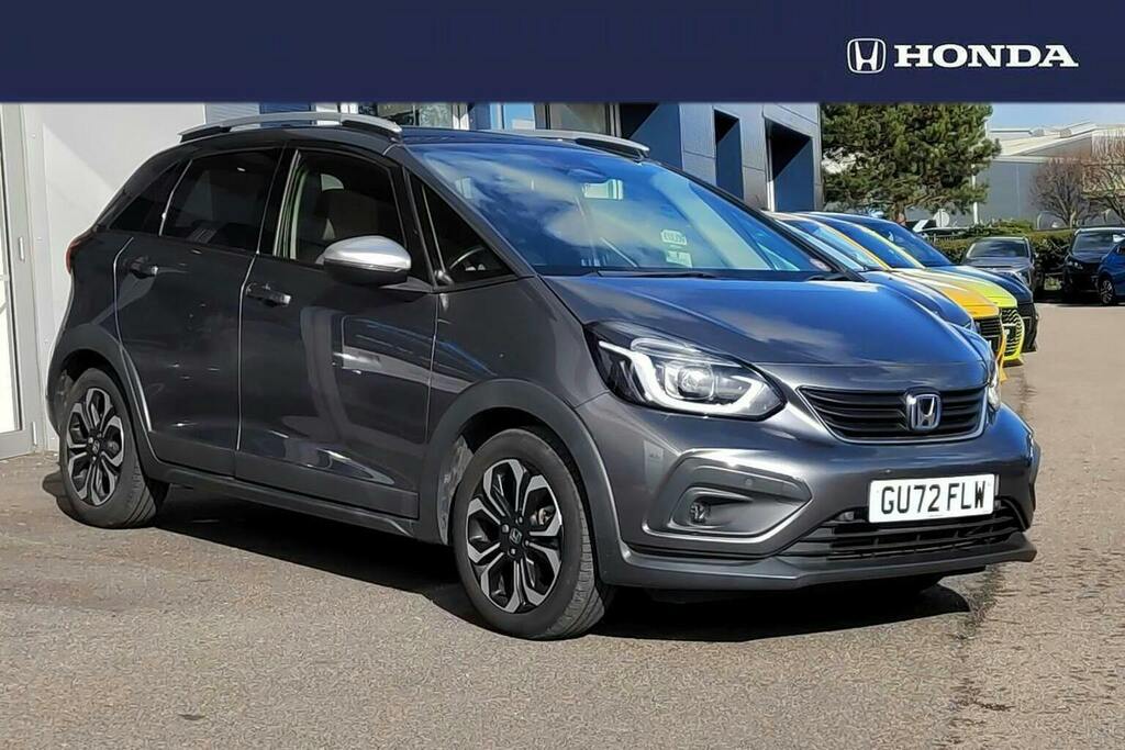 Honda Jazz 1.5 H I Mmd Crosstar Ex Hatchback Hybri Grey