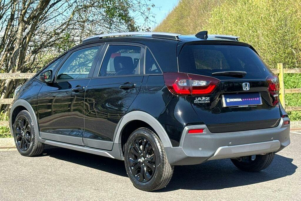 Honda Jazz 1.5 H I Mmd Crosstar Advance Hatchback HK23WZL Black #5