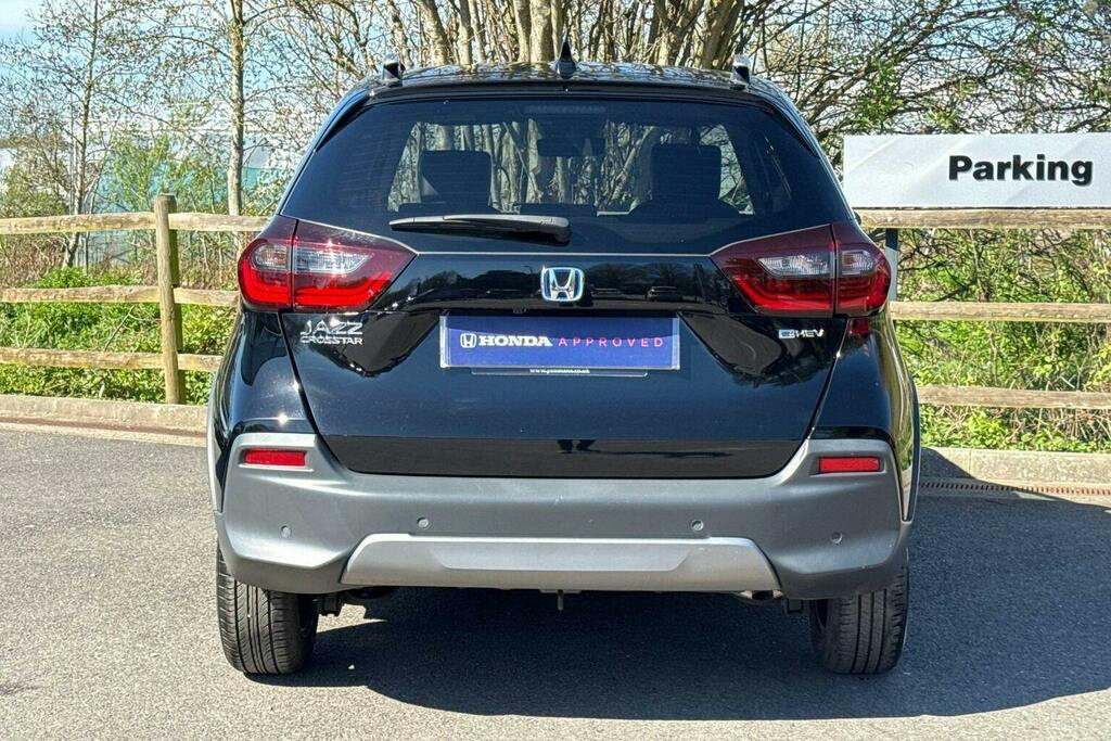Honda Jazz 1.5 H I Mmd Crosstar Advance Hatchback HK23WZL Black #4