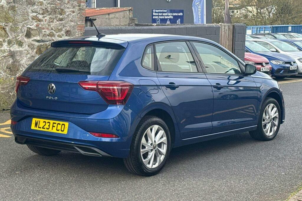 Volkswagen Polo 1.0 Tsi Style Hatchback WL23FCO Blue #3
