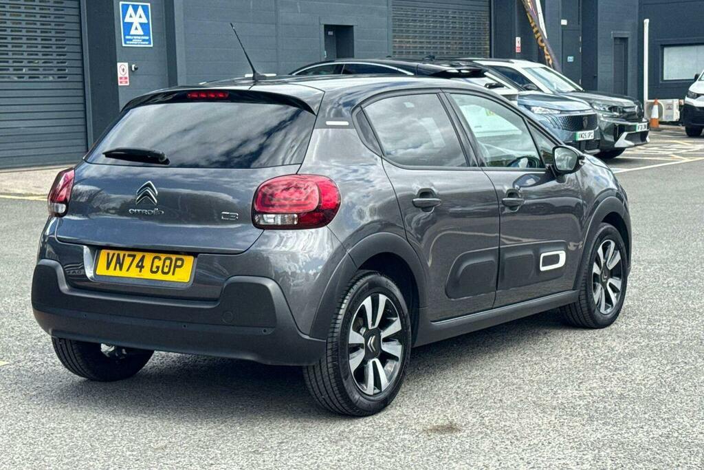 Citroen C3 1.2 Puretech Plus Hatchback VN74GOP Grey #3