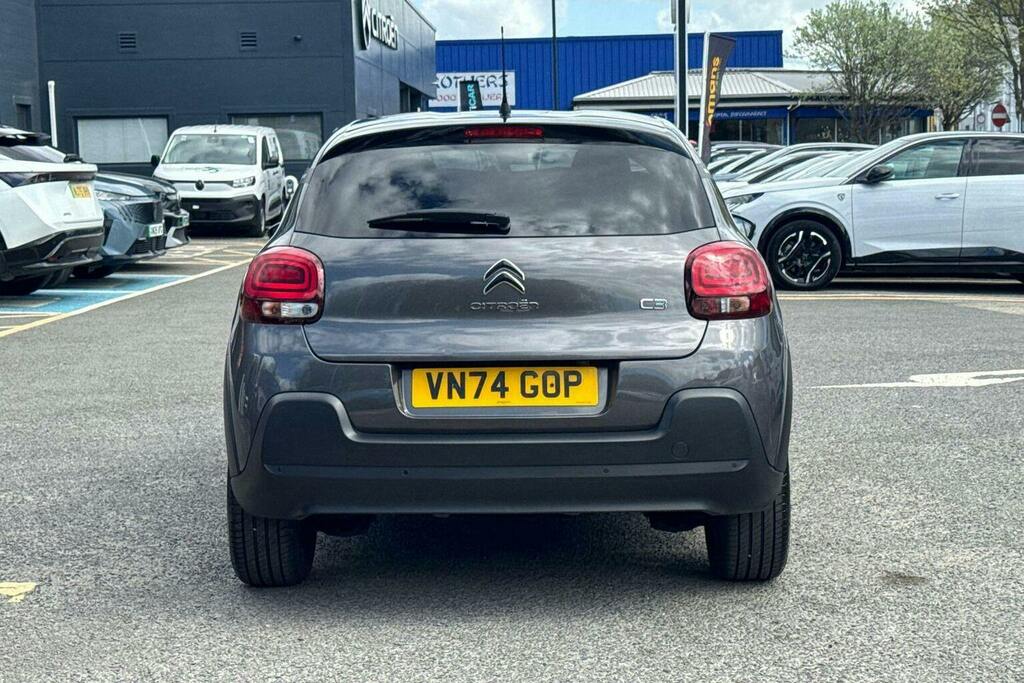 Citroen C3 1.2 Puretech Plus Hatchback VN74GOP Grey #4