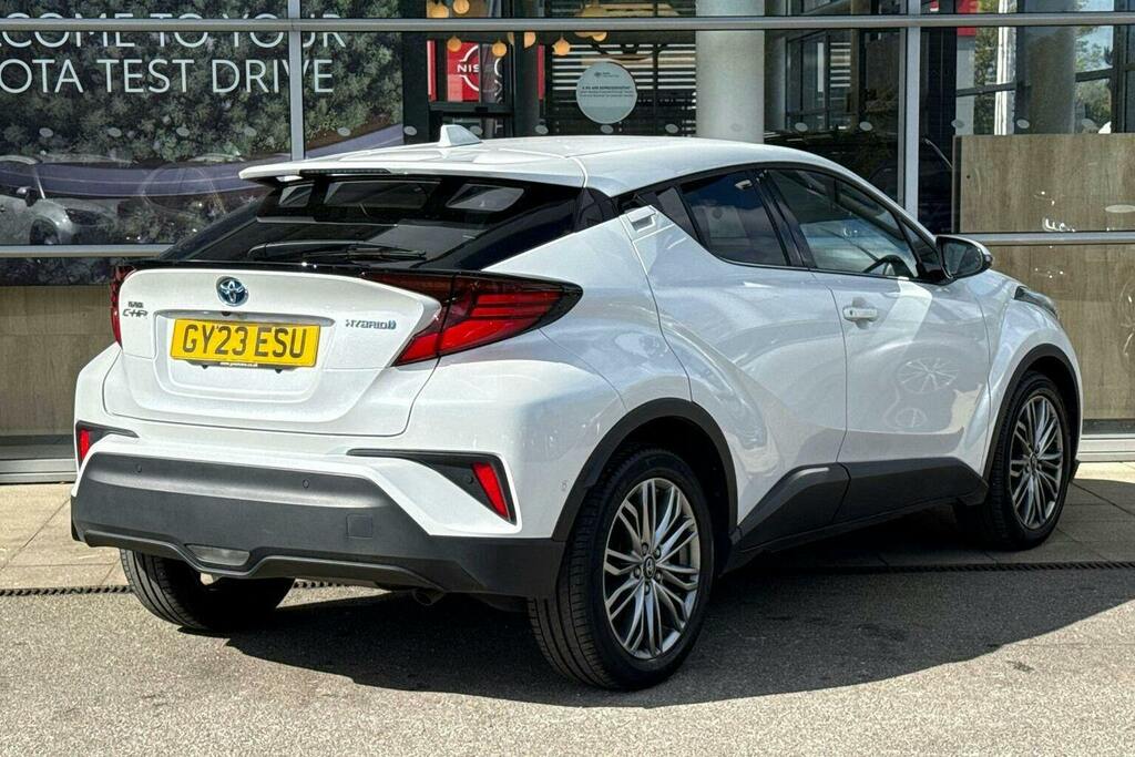 Toyota C-Hr 1.8 Vvt H Excel Suv Hybrid Cvt GY23ESU White #2