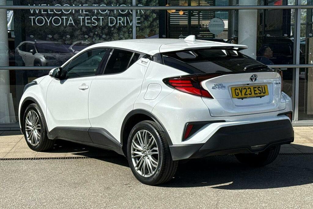 Toyota C-Hr 1.8 Vvt H Excel Suv Hybrid Cvt GY23ESU White #4