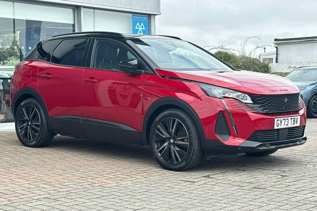 Peugeot 3008 1.6 13.2Kwh Gt Suv Plug In Hybrid E Eat Red