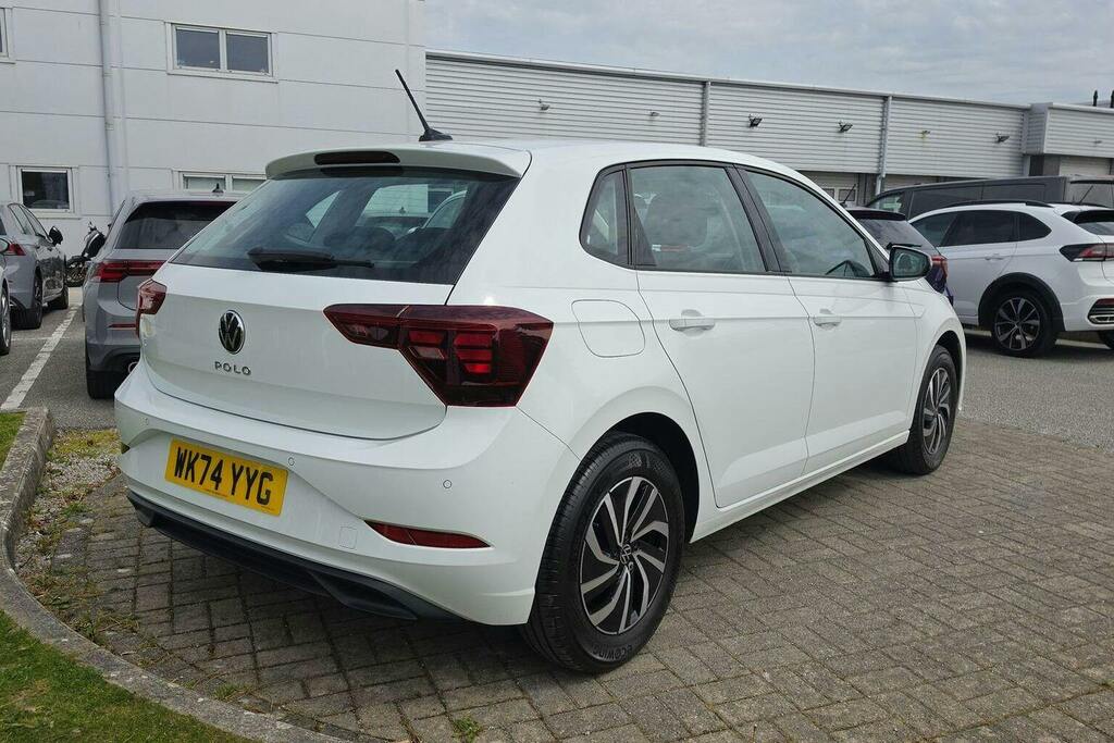 Volkswagen Polo 1.0 Evo Life Hatchback WK74YYG White #3