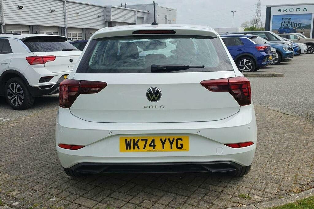 Volkswagen Polo 1.0 Evo Life Hatchback WK74YYG White #4