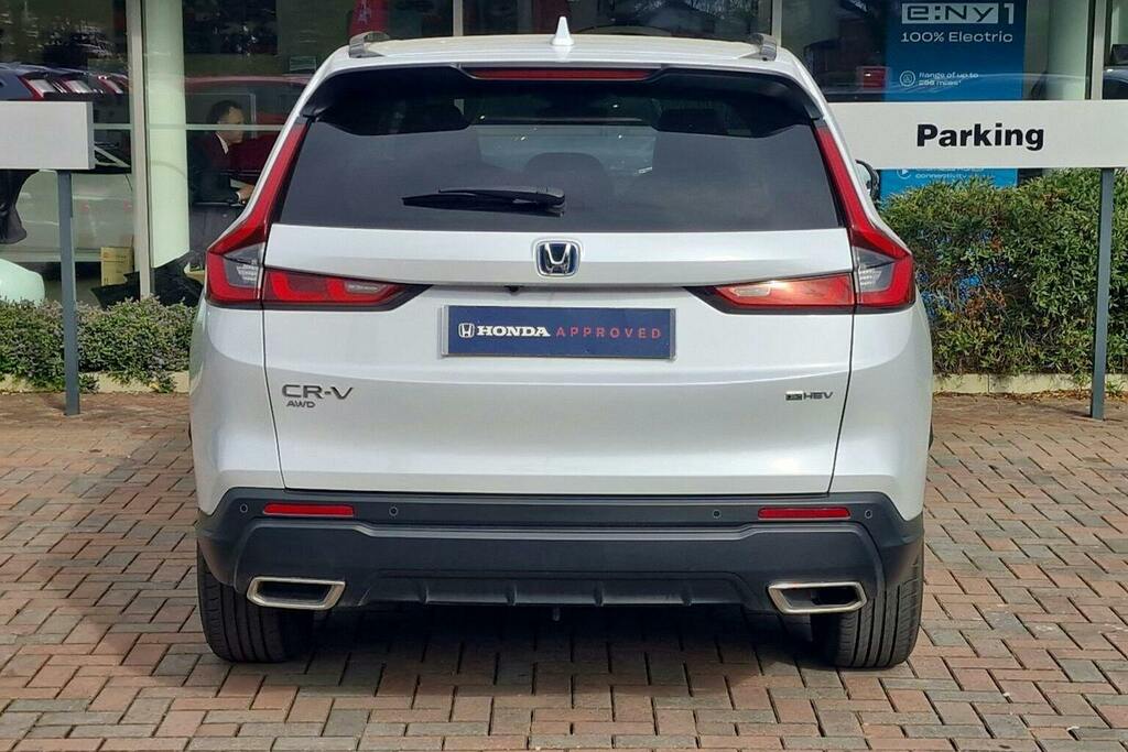 Honda Cr-V 2.0 H I Mmd Advance Suv Hybrid Ecvt 4Wd RJ25LRX White #4