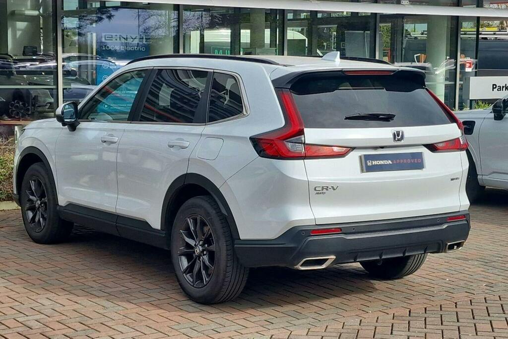 Honda Cr-V 2.0 H I Mmd Advance Suv Hybrid Ecvt 4Wd RJ25LRX White #5